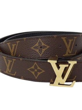Louis Vuitton Belt Monogram LV Initial